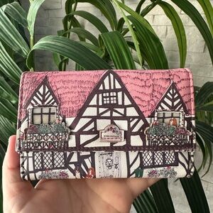 Home Tudor Wallet by House of Disaster Tri Fold Snap Wallet